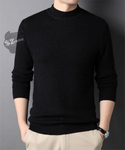 Áo len nam cổ trụ hàng Quảng Châu - Điểm nhấn cho phong cách nam tính