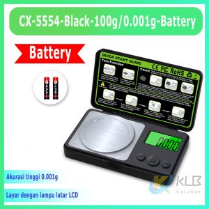 Timbangan Mini Digital 100g/0.001g/Pocket Scale Portable High-Quality /Akurasi Perhiasan Profesional