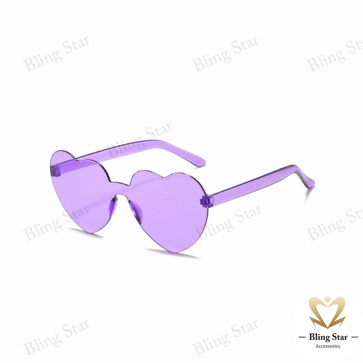 Amazon.com: CHILDWEET 6 Pairs heart tinted glasses heart sunglasses sun  glasses trendy sunglasses decor Party Heart-shape Sunglasses Funny Rimless  Heart-shape Sunglasses Fashion PC props : Clothing, Shoes & Jewelry