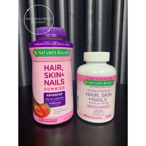 [ ĐỦ BILL STORE + AIR] Nature s Bounty Hair Skin & Nail Tốt cho Da Tóc Móng _ Live mua hàng tại Mỹ