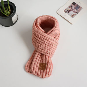 TUmama ผ้าพันคอเด็กถักอบอุ่นสำหรับฤดูหนาวคอเด็กน่ารักและอบอุ่น