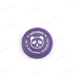 36mm Poker Chips Plastic Coin Token Claw Game Machine Casino Mahjong Supply Parts Fun Family Club Game Toy 游戏机筹码币 塑料币