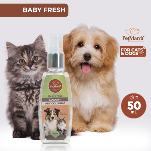 ( DO NOT BUY ) BRAND MEMBERSHIP PetMarra Luxury Pet Cologne for Cats and Dogs Baby Fresh Scent 50ml cat dog puppy kitten hygiene perfume