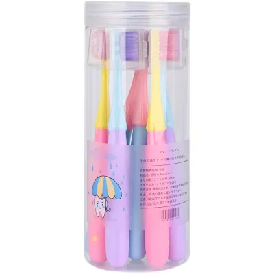 แปรงสีฟันเด็ก แพ็ค 6 ด้าม แปรงสีฟัน อายุ 3-6-8-12ขวบ