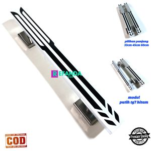 handle tarikan pegangan gagang pintu rumah minimalis pilihan panjang 33cm 45cm dan 60cm bahan stainless untuk pintu depan dan kamar daun pintu