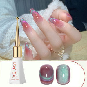 Nail Garden สีลูกแก้วสีเจลแบบแสงคู่ 7.3ml สีสด ผงแม่เหล็กละเอียด ไม่เปลี่ยนเป็นสีดำ สีเจลลูกแก้ว