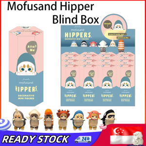 [SG Stock]Sonny Angel Mofusand Cats Blind Box Hippers Action Figures Cute Mysterious Toy Doll Gift Child Decoration Co Branded Collect