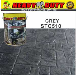 1L Stamped Concrete ACRYLIC Paint ( HEAVY DUTY ) CAT LANTAI BATU CEMENT COP CEMENT COLOUR 1LITER STC