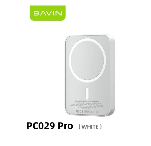 BAVIN PC029PRO 5000mah 20W PD Bidirectional Fast charge Powerful