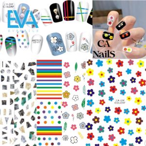 Sticker Dán Móng Tay 3D Dạng Decal Dán Móng Chống Nước CA Nails Series Hoạ Tiết Nhiều Mẫu CA519- CA524