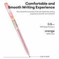 Deli 5 Colors Gel Pen 0.5mm Ballpen Set For School Supplies Sign Pen Stationery Ballpen A119 1Pc. 