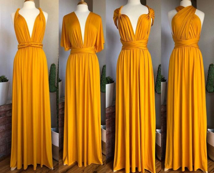 Mustard yellow hotsell tube dress