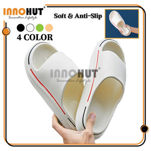 Innohut Non-Slip Slipper EVA Open Toe Bathroom Slipper Soft Thick Indoor & Outdoor Sandals For Men And Women