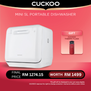 CUCKOO Mini Portable Dishwasher (5L) - CDW-A0310TW