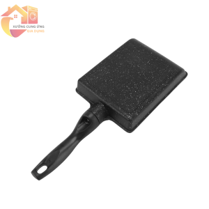 Chảo Rán Trứng Cuộn Hình Chữ Nhật 20x16cm Bằng Nhôm Chống Dính Dùng Cho Mọi Loại Bếp