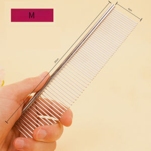 Pet Beauty Comb Comb Professional Knot Untying Comb Stainless Steel Needle Comb Cat Hair Loss Pet Supplies