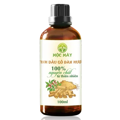 Tinh dầu gỗ Đàn Hương 100ml nguyên chất Mộc Mây - tinh dầu nguyên chất từ thiên nhiên xông phòng thơm phòng thư giản đuổi muỗi