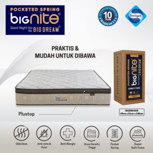 Spring Bed Bigland byBigdreem In a Box Ketebalan 30cm Plustop