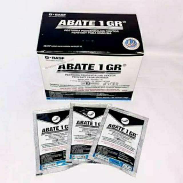 5 SACHET ABATE 1 GR Pembasmi Jentik Larva Nyamuk Demam Berdarah DBD Ampuh