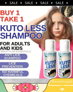 SweetCandi~Kutis Diwata Kuto Less Herbal Oil Anti Lice Shampoo Safe For Adults & Kids Anti-Kuto