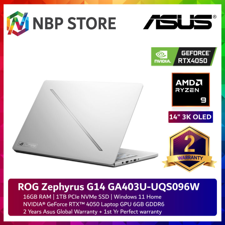 Asus ROG Zephyrus G14 GA403UUQS096W/ GA403UUQS100WO 14