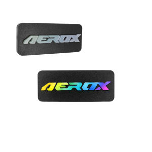 Motorcycle RGB LED Emblem Light Acrylic For Nmax Click Aerox Mio ADV PCX With Double-Sided Adhesive