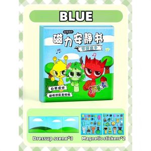 Magnetic Quiet Book Kotak Ritme  DIY Buatan Tangan Tidak Ada Pemotongan Handmade Toys
