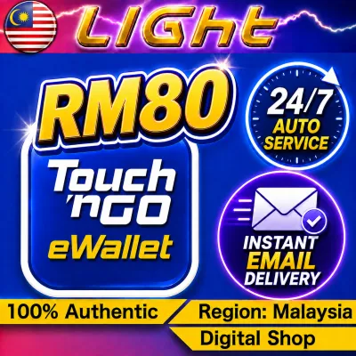 TNG RM 100 PIN TOUCH N GO RELOAD RM 80 PIN 5-MIN Emali Delivery✨Touch & Go✨Lighting Game 24/7 Emali Delivery