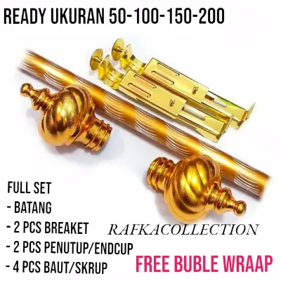 1 set besi Gorden/batang gorden ukuran 1meter