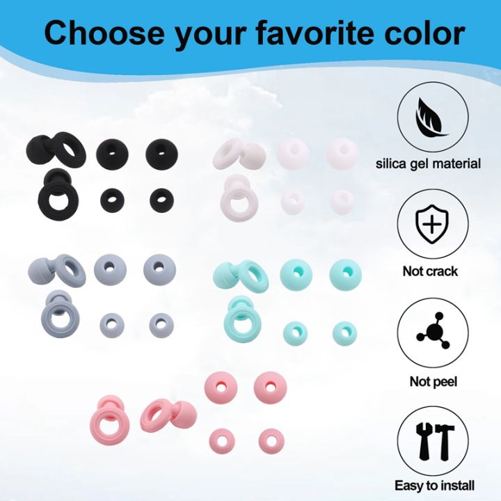 5Pair%20Loop%20Quiet%20Ear%20Plugs%20for%20Noise%20Reduction%20for%20Sleeping%20Silicone%20Ear%20Plugs%20for%20Swimming%20Motorbike%20Noise%20Ear%20Plugs%20-%20Image%202