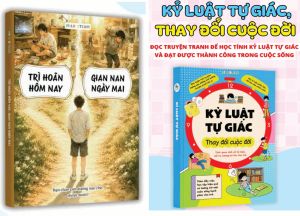 Sách - Combo 4 cuốn (CÓ LẺ TỪNG QUYỂN): Trì Hoãn Hôm Nay + Nỗi Vất Vả Của Cha Mẹ + Kỷ luật tự giác +Lười biếng hôm nay!