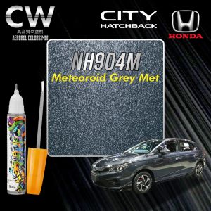 HONDA CITY HATCHBACK Original Touch Up Paint 2 in 1 Touch Up Pen + Brush Bottle DIY Cat Calar Kereta