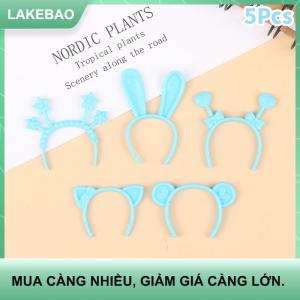 【LAKEBAO】 5 cái Nhà búp bê thu nhỏ Headband Thỏ Mèo Gấu tai đầu ban nhạc búp bê mini tóc phụ kiện tóc cho búp bê 30cm