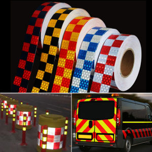 5CM X 25M Car Reflective Tape Decoration Stickers Car Warning Safety Reflection Tape Film Auto Reflector Sticker