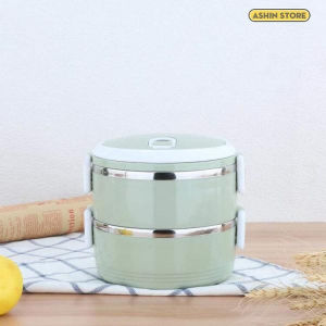 Rẻ Vô Đối- Cặp lồng lúa mạch 4 tầng giữ nhiệt- bên trong là inox 304 và vỏ bọc bên ngoài nhựa Pp Chống chịu qua đập cực tốt.