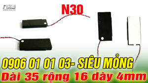 Loa laptop N30 SIÊU MỎNG giá  1 cặp Dài 35 rộng 16 dày 4mm. ÂM thanh CỰC tốt