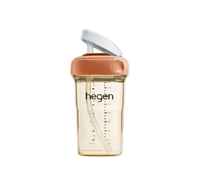 Hegen PCTO™ Straw Cup PPSU 240ml/8oz - Slow Flow (5 Colors)