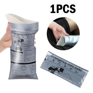 Disposable Portable Emergency Urine Bag Toilet Bag for Travel Camping