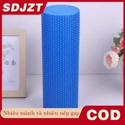 SDJZT Yoga Roller Round EVA Foam Cylinder Roller For Pilates Exercise Enhanced Home Workouts Diameter 10cm Length 30cm
