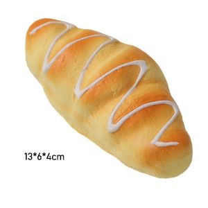 Slow Rising Toy Artificial Simulation Bread Stress Toy Kids Bread Toast Donuts Slow Rising Squeeze Stress Relief Toys