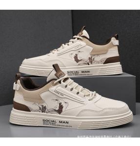 TOPCER sepatu olahraga kulit musim panas pria terbaru k53 free ongkir sepatu  social man-Sepatu kasual olahraga-sepatu tunggal pria bisnis-Sepatu anti selip dan tahan air nyaman untuk dibawa bepergian