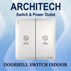 ARCHITECH INFINITY A63-K02B2 WHITE Doorbell Switch Indoor