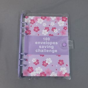 MKEB การจัดการทางการเงิน การประหยัดแบบซองจดหมาย100ที่ท้าทาย การประหยัดเงิน ซอง100 แฟ้มแบบซองจดหมาย100 ผู้จัดเงิน ตัวยึดใบหลวม สมุดโน๊ตท้าทายซองจดหมาย ประหยัดเงินเป็นคู่