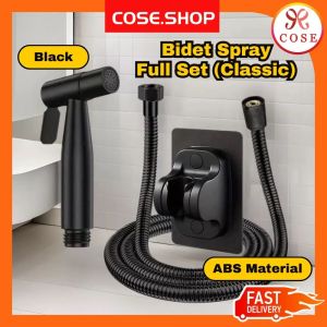 COSE 304 Stainless Steel Toilet Bidet Spray Set High Pressure Hand Sprayer Bidet Flusher Bathroom Faucet Toilet Hose Paip Toilet