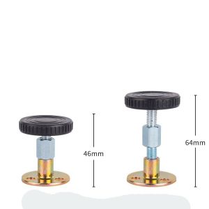 4pcs Alat Penyumbat Bingkai Tempat Tidur Anti Goyang Berulir Adjustable