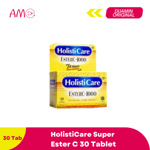 Holisticare Ester C 30 Tablet / mengandung Vitamin C memelihara daya tahan tubuh