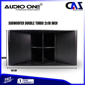 Box Kosong Subwoofer Lapangan Turbo Audio One 218 T Passive Full Meranti Kuat (1 BOX) Double18 Inch | DMS