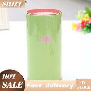 SDJZT 1PC tinplate Vòng động vật con heo đất màu sắc ngân hàng con heo đất kim loại đồng xu hộp trang trí nhà hộp tiền