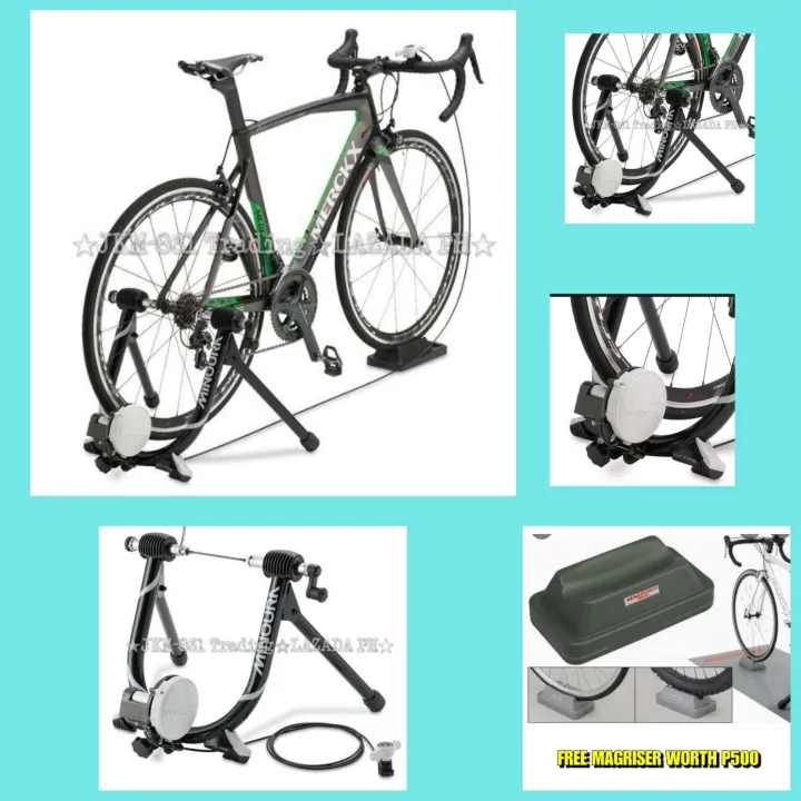 Minoura Mag Ride 60 R Indoor Bike Trainer with remote with FREE MINOURA MAGRISER Patungan Lazada PH