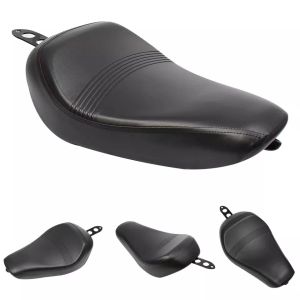 Motorcycle Black Driver Front Leather Pillow solo Seat Cushion For Harley Sportster XL 1200 883 72 Forty Eight 2016-2020